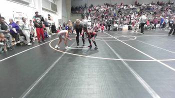 61 lbs Consolation - Cassius Bennett, Tulsa North Mabee Stampede vs Nicholas George, Tulsa North Mabee Stampede