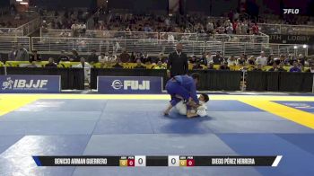 Diego Pérez Herrera vs Benicio Arman Guerrero 2025 Pan Jiu Jitsu IBJJF Championship