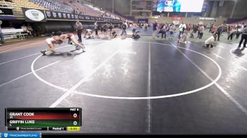 195 lbs Cons. Round 4 - Griffin Luke, IL vs Grant Cook, WI