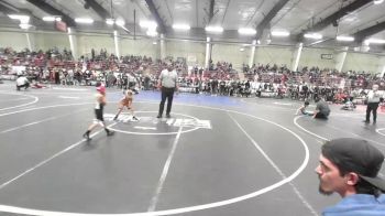 46 lbs Quarterfinal - Ayven Sanders, Southwest Hammers vs Abram Mariscal, Relentless