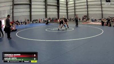 152 lbs Cons. Round 3 - Veronica Madrid, Black Mambas vs Kaylee Smith, Mishawaka Wrestling Club