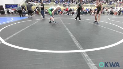 112 lbs Semifinal - Ashton Fee, Enid Junior High vs Revin Fipps, Cowboy Wrestling Club