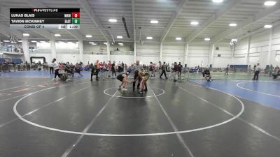138 lbs Consi Of 4 - Lukas Blais, Maine Hammahs vs Tavion McKinney, East Hartford