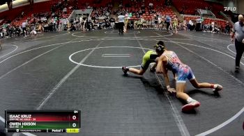 84 lbs Round 2 (8 Team) - Isaac Kruz, Empyre WC Gold vs Owen Hixson, Silo WC