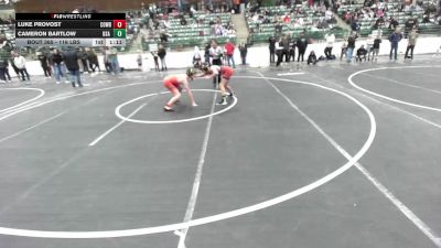 116 lbs Semifinal - Luke Provost, Cowboy Mat Club vs Cameron Bartlow, USA Gold