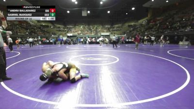 217 lbs Round Of 32 - Andru Balladarez, Edison vs Gabriel Marquez, Golden Valley (Bakersfield)