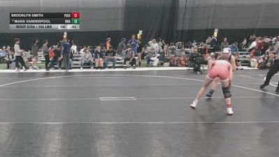 105 lbs Cons. Rd Of 16 - Mara Vanderpool, Nebraska Wrestling Academy vs Brooklyn Smith, Pursuit
