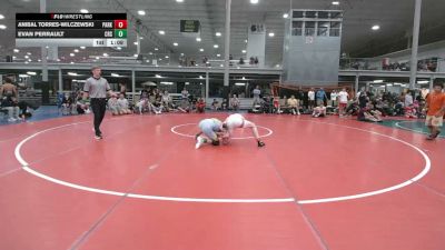140 lbs Rr Rnd 3 - Anibal Torres-Wilczewski, Parkland - HSBAFC vs Evan Perrault, Council Rock South Blue - HSBAFC