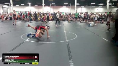 80 lbs Round 3 (6 Team) - Drew Fry, U2 Stars & Stripes vs Dean Steward, Full Circle Red