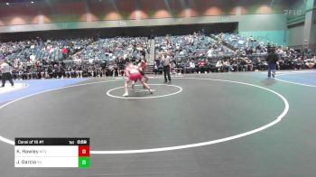 138 lbs Consi Of 16 #1 - Kevin Hawley, Mountain View (UT) vs Jordan Garcia, Volcano Vista