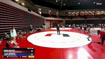 138 lbs Champ. Round 2 - Evan Notley, Broken Arrow Wrestling Club vs Luke Borror, Husky Wrestling Club