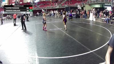 69-75 lbs 5th Place Match - Carter Parsons, Bridgeport Wrestling Club vs Addison DeBlauw, Crofton Bloomfield