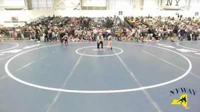 45 lbs Round 2 - Everly Davidson, Crown City Wrestling vs Mya Miklos, Cato Blue Devils Wrestling