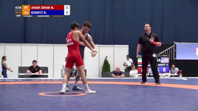 55 kg Round 3 - Brady Koontz, USA vs Mahd Ahadi Zenab, IRI