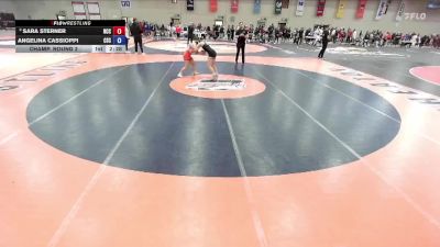 124 A Champ. Round 2 - Sara Sterner, North Central (IL) vs Angelina Cassioppi, Chadron State