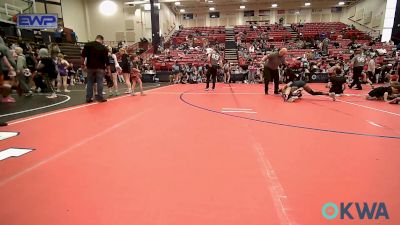 130 lbs Rr Rnd 3 - Gabby Bevenue, Sisters On The Mat Purple vs Rachel Garcia, Husky Girls