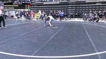 133 lbs Consi Of 8 #1 - Branden Rozanski, Long Island University vs Troy Guerra, University At Buffalo