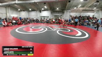 144 lbs 3rd Place Match - Jason Soto, Pueblo Centennial vs Josiah Gallegos, Brighton