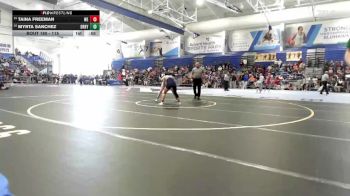 115 lbs Cons. Round 1 - Myrta Sanchez, Derby vs Taina Freeman, Wichita East