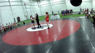 165 lbs Trista Pike, Iowa vs Brienna Glass, Kansas