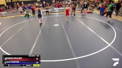 138 lbs Champ. Round 1 - Jackson Paulsen, MO vs Lucas Runyon, IA