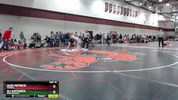 120 lbs Consolation Bracket - Alex Petricic, Fishers vs Eli Katsaros, Brownsburg