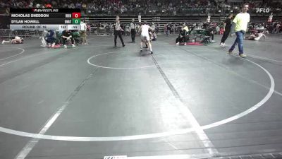 126 lbs Round Of 16 - Nicholas Sneddon, Rhino Wrestling vs Dylan Howell, Unattached