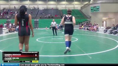 235 lbs Semis & 1st Wb (8 Team) - Sandra DeSouza, Osborne vs Phoebe Melvin, Greenbrier