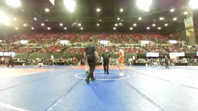 144 lbs Cons. Round 2 - Brayson Moore, Team Real Life vs Des Bear, Powell Wrestling Club
