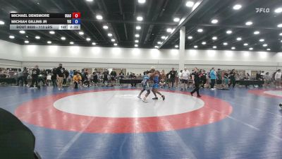 113 lbs Quarters - Michiah Gillins Jr, Youth Impact Center vs Michael Densmore, South Georgia Athletic Club