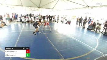 144 lbs Round Of 32 - Bryce Gonzales, Reverence Gappling vs Aaron Romero, Silverback WC