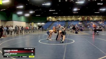 150 lbs Cons. Round 2 - Holden George, Cape Fear vs James Bradley, Green Hope