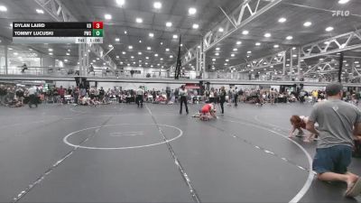 105 lbs Round 7 (10 Team) - Tommy Lucuski, Pride WC vs Dylan Laird, Kraken Black