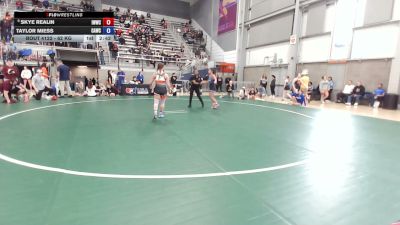 62 kg Champ. Rd Of 32 - Skye Realin, Iowa Womens Wrestling Club vs Taylor Miess, Cardinal WC