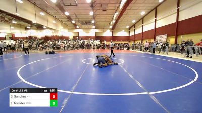 157 lbs Consi Of 8 #2 - Gabriel Sanchez, NY vs Edy Mendez, Storm Wrestling Club