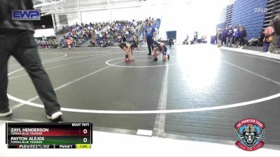 95 lbs 3rd Place Match - Zayl Henderson, Topeka Blue Thunder vs Payton Alejos, Topeka Blue Thunder