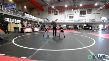 55 lbs Rr Rnd 3 - Jett Sanders, Sallisaw Takedown Club vs Wyatt Attee, Pocola Youth Wrestling