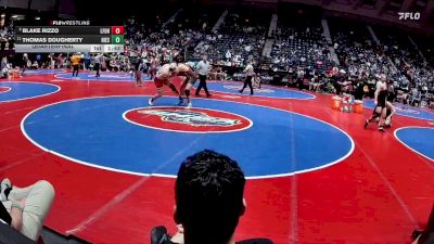 2A-215 lbs Quarterfinal - Blake Rizzo, Lakeview Ft. Oglethorpe HS vs Thomas Dougherty, Holy Innocents Episcopal