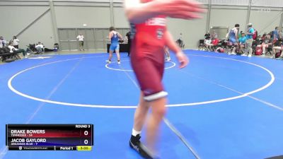 190 lbs Round 3 (8 Team) - Drake Bowers, Tennessee vs Jacob Gaylord, Arkansas Blue