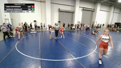 164+ lbs 1st Place Match - Molly Olague, Idaho vs Adeilyn Reeve, Idaho