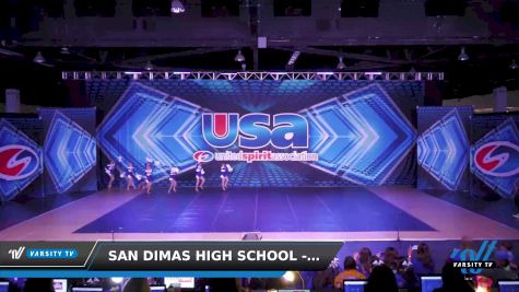 San Dimas High School - San Dimas High School [2022 Varsity - Song/Pom - Intermediate] 2022 USA Nationals: Spirit/College/Junior