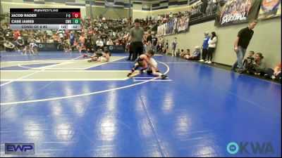 61 lbs Consi Of 8 #2 - Jacob Rader, F-5 Grappling vs Case James, Cowboy Wrestling Club