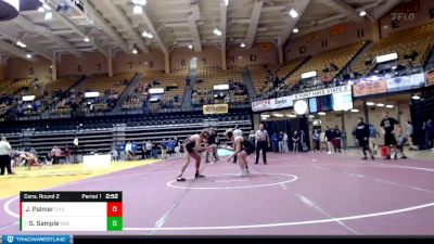 165 lbs Cons. Round 2 - Sullivan Sample, Northeastern Junior College vs Javen Palmer, Chadron State