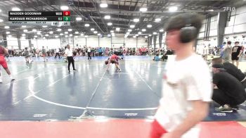 165 lbs Round Of 16 - Bradley Shaver, Woodshed Wrestling Club - MS vs Ivan Villagomez, Illinois Menace - MS