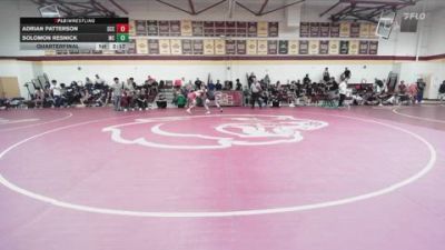 133 lbs Quarterfinal - Solomon Resnick, Mission College vs Adrian Patterson, Sacramento City College