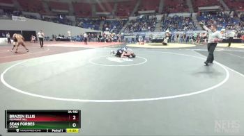 3A-182 lbs Cons. Round 2 - Brazen Ellis, Pleasant Hill vs Sean Forbes, La Pine