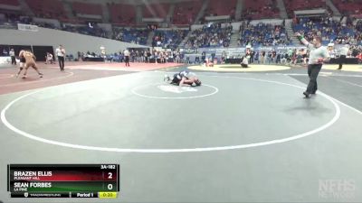 3A-182 lbs Cons. Round 2 - Brazen Ellis, Pleasant Hill vs Sean Forbes, La Pine