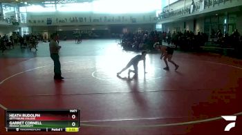 157 lbs Cons. Round 2 - Garret Cornell, Messiah University vs Heath Rudolph, Gettysburg College