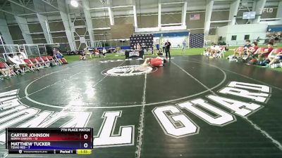 285 lbs Placement Matches (16 Team) - Carter Johnson, North Dakota vs Matthew Tucker, Texas Red