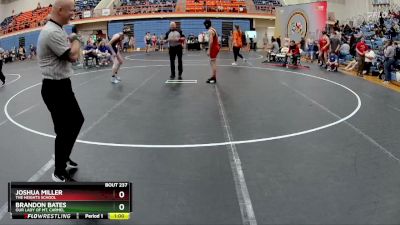 113 lbs Cons. Round 3 - Brandon Bates, Our Lady Of Mt. Carmel vs Joshua Miller, The Heights School